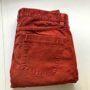 J Crew Matchstick corduroy jeans